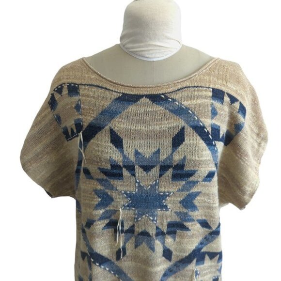 Ralph Lauren Denim & Supply Aztec Print Knit Top - Picture 4 of 5